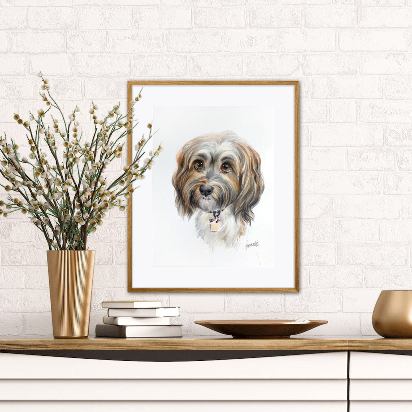 Order Custom hand-drawing dog portrait
