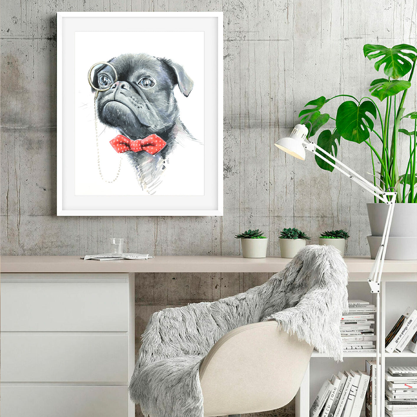 Order Custom hand-drawing dog portrait