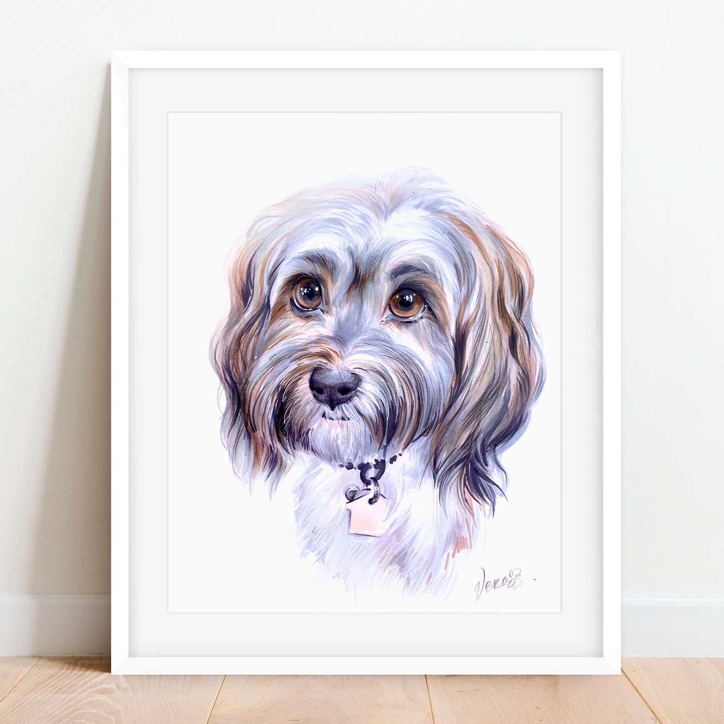 Order Custom hand-drawing dog portrait