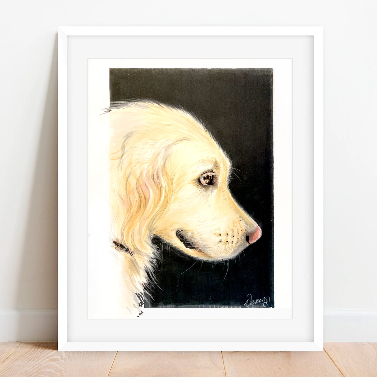 Order Custom hand-drawing dog portrait